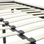 Κρεβάτι Nevil pakoworld 150x200 PU χρώμα λευκό ματ - Image 6