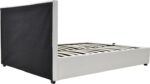 Κρεβάτι Roi pakoworld 160x200 PU λευκό ματ + αποθηκευτικό χώρο - Image 6