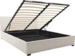 Κρεβάτι Norse pakoworld pu λευκό με αποθηκευτικό χώρο 160x200εκ - Image 3