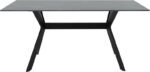 Τραπέζι Olivet pakoworld sintered stone μαύρο μαρμάρου-μαύρο 180x90x75εκ - Image 3