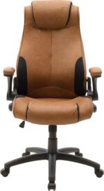 Καρέκλα γραφείου διευθυντή Bear pakoworld pu ταμπά antique-μαύρο - Image 4