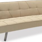Καναπές-κρεβάτι Travis pakoworld 3θέσιος με ύφασμα μπεζ 175x83x74εκ