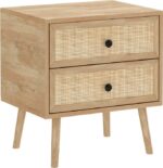 Κομοδίνο Oslo pakoworld sonoma 50x39x55εκ