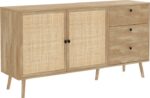 Μπουφές Oslo pakoworld sonoma 150x39x79εκ - Image 2