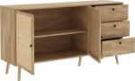 Μπουφές Oslo pakoworld sonoma 150x39x79εκ - Image 3