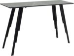 Κονσόλα Lifo pakoworld MDF ανθρακί cement-μαύρο 120x40x75εκ - Image 2