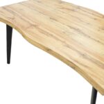 Τραπέζι Velto pakoworld MDF sonoma 160x90x76εκ - Image 5