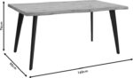 Τραπέζι Velto pakoworld MDF sonoma 160x90x76εκ - Image 6