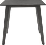 Τραπέζι Benson pakoworld MDF σε rustic grey απόχρωση 80x80x75εκ - Image 3