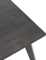 Τραπέζι Benson pakoworld MDF σε rustic grey απόχρωση 80x80x75εκ - Image 4