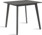 Τραπέζι Benson pakoworld MDF σε rustic grey απόχρωση 80x80x75εκ