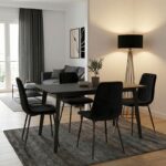 Τραπέζι Benson pakoworld MDF σε rustic grey απόχρωση 150x90x75εκ - Image 2