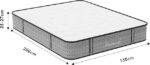 Στρώμα Diamond pakoworld pocket spring+gel memory foam 25-27cm 150x200εκ - Image 6