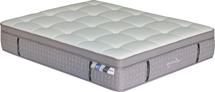100-000012 Στρώμα Luxury pakoworld pocket spring+gel memory foam+latex 34-36cm 160x200εκ - Image 1