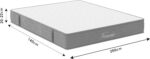 Στρώμα Nemesis pakoworld pocket spring roll pack διπλής όψης 20-22cm 140x200εκ - Image 6