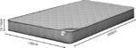 Στρώμα Frezio pakoworld pocket spring roll pack διπλής όψης 18-19cm 100x200εκ - Image 5