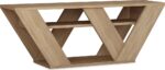 Έπιπλο τηλεόρασης Pipralla pakoworld φυσικό 110x30x40εκ - Image 3