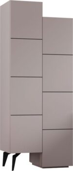 Στήλη Romane pakoworld μόκα 62.2x37.4x155.4εκ - Image 2