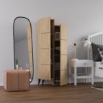 Στήλη Romane pakoworld φυσικό 62.2x37.4x155.4εκ - Image 3