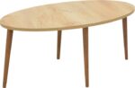 Τραπέζι σαλονιού Barton pakoworld sonoma-καφέ 90x45x40εκ - Image 2