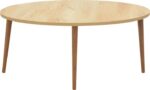 Τραπέζι σαλονιού Barton pakoworld sonoma-καφέ 90x45x40εκ - Image 3