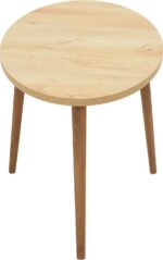 Τραπέζι σαλονιού Barton pakoworld sonoma-καφέ 90x45x40εκ - Image 4