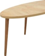 Τραπέζι σαλονιού Barton pakoworld sonoma-καφέ 90x45x40εκ - Image 6