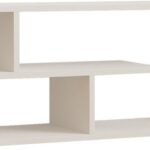 Έπιπλο τηλεόρασης Waldo pakoworld λευκό μελαμίνης 100x29,5x40εκ