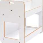 Ραφιέρα Dovere pakoworld λευκό mdf 56x34x55εκ