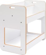Ραφιέρα Dovere pakoworld λευκό mdf 56x34x55εκ