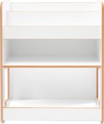 Ραφιέρα Seagull pakoworld λευκό mdf 57x34x70εκ - Image 3