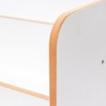 Ραφιέρα Seagull pakoworld λευκό mdf 57x34x70εκ - Image 4