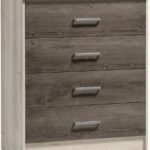 Συρταριέρα OLYMPUS pakoworld με 4 συρτάρια χρώμα castillo-toro 80x40x95εκ