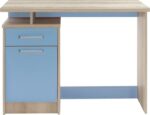 Γραφείο εργασίας Looney pakoworld χρώμα castillo-μπλε 100x55x75εκ - Image 4
