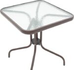 Tραπεζαρία Obbi-Watson pakoworld σετ 3τεμ καφέ μέταλλο-pe rattan 60x60x70εκ - Image 5
