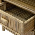 Κομοδίνο Ofra pakoworld bamboo φυσικό 56x46x69εκ - Image 4