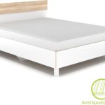 Κρεβάτι Awell pakoworld sonoma-λευκό 160x200εκ