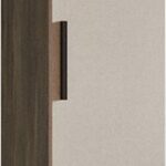 Ντουλάπι-στήλη Aurelius pakoworld ανθρακί-μόκα 29.5x29.5x183.6εκ