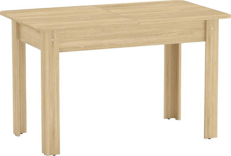 184-000007 Τραπέζι Quiin pakoworld επεκτεινόμενο sonoma 120-164x70x73.5εκ - Image 1