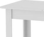 Τραπέζι Quiin pakoworld επεκτεινόμενο λευκό 120-164x70x73.5εκ - Image 3