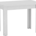 Τραπέζι Celeste pakoworld λευκό 100x60x73.5εκ