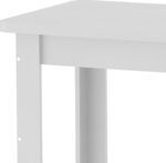 Τραπέζι Celeste pakoworld λευκό 100x60x73.5εκ - Image 3