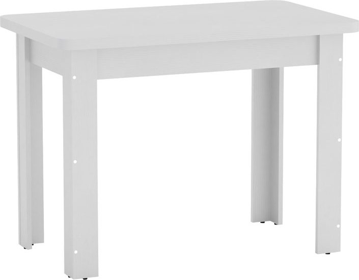 184-000011 Τραπέζι Celeste pakoworld λευκό 100x60x73.5εκ - Image 1