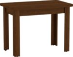 Τραπέζι Celeste pakoworld καρυδί 100x60x73.5εκ