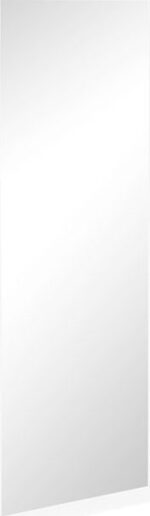 Καθρέπτης πόρτας PWD-0111 pakoworld polyresin-λευκό 34x1.7x94εκ