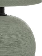 Επιτραπέζιο φωτιστικό PWL-1210 pakoworld Ε14 60W κεραμικό χακί Φ13x25εκ - Image 2