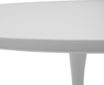 Τραπεζαρία Julita-Balou pakoworld σετ 5τεμ pp-mdf λευκo Φ100x73εκ - Image 6