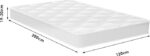 Στρώμα Fix Pad Chic Strom μονής όψης 18-19cm 120x200εκ - Image 6