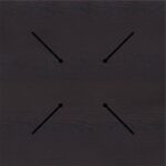 Επιφάνεια τραπεζιού Portico pakoworld HPL wenge 69x69εκ πάχους 12mm - Image 2