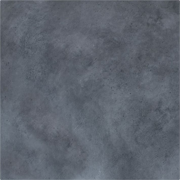 215-000026 Επιφάνεια τραπεζιού Sizzle pakoworld Werzalit ανθρακί cement 80x80εκ πάχους 35mm - Image 1